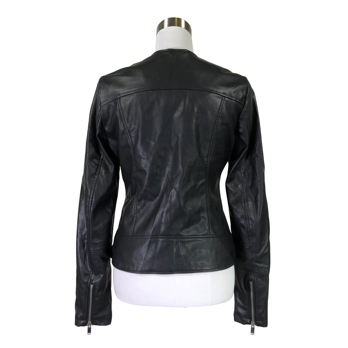 Unisex Cropp - Nahkatakki, koko 40 -  (2)