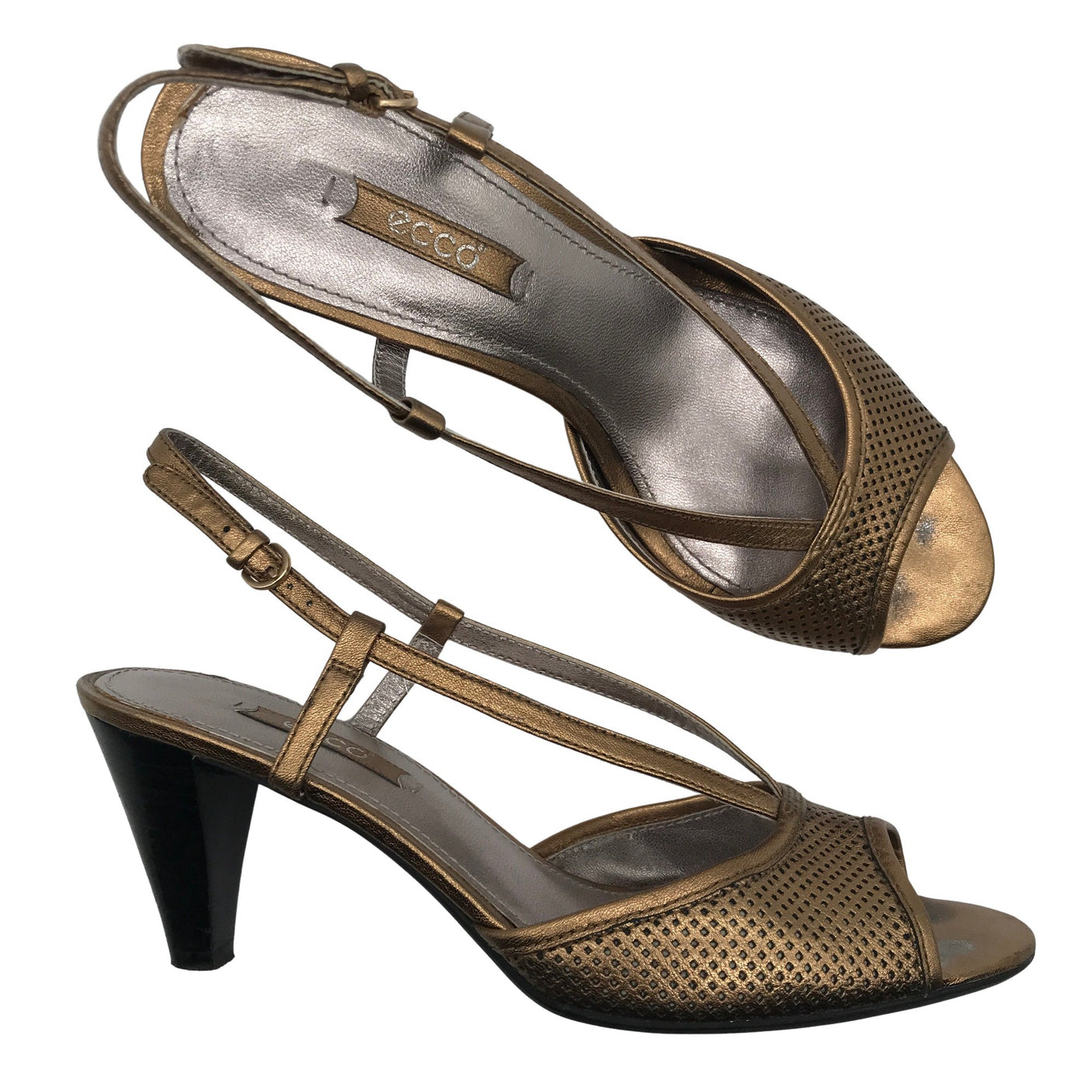 Unisex Ecco - Korolliset sandaalit, koko 38 -  (1)
