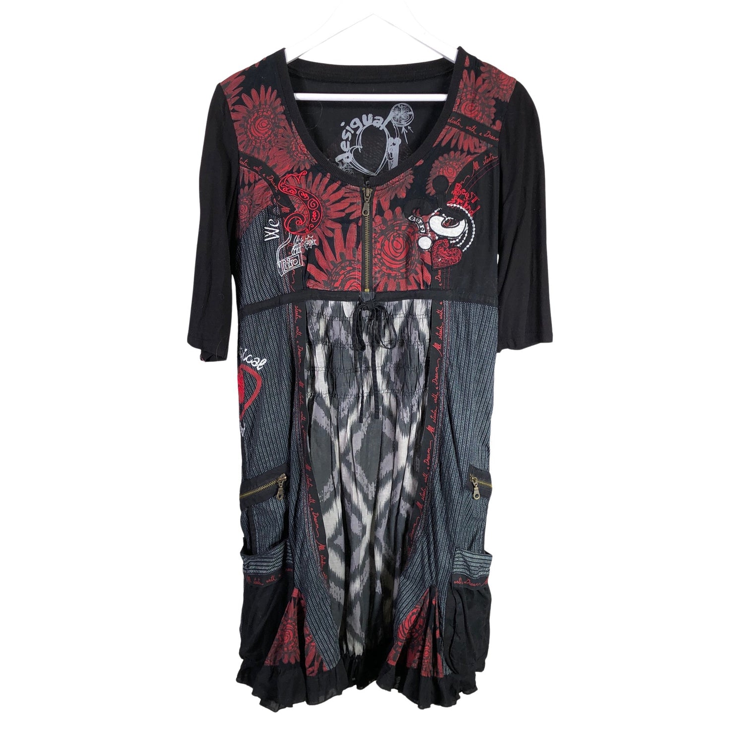  Mekko  Trikoomekko, koko 42  Desigual 