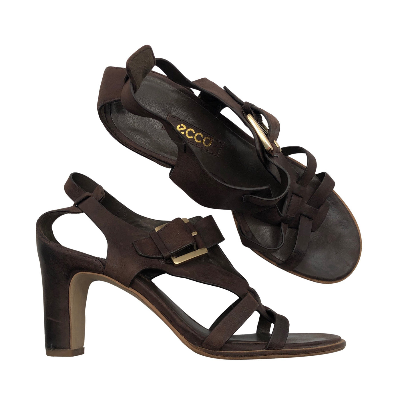 Unisex Ecco - Korolliset sandaalit, koko 38 -  (1)