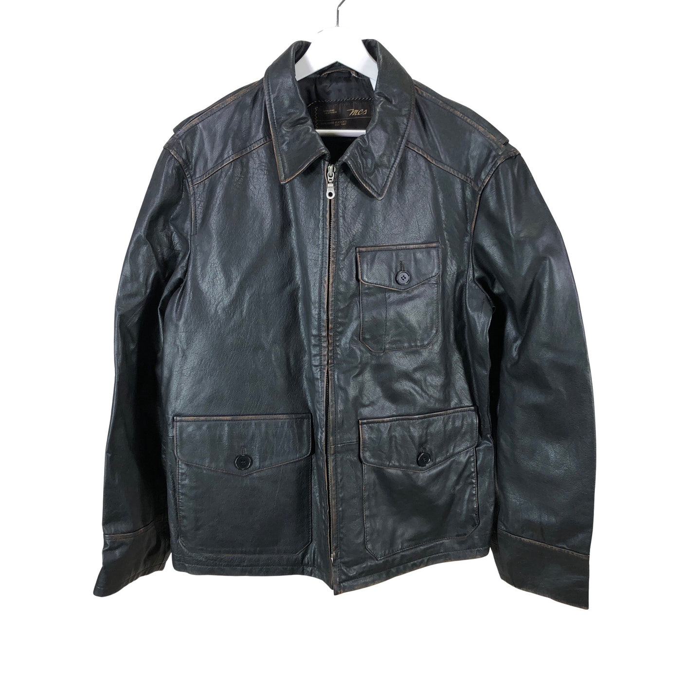 Unisex Marlboro Classics - Nahkatakki, koko XL -  (1)
