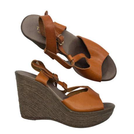Unisex Ten Points - Kiilakorkosandaalit, koko 38 -  ()