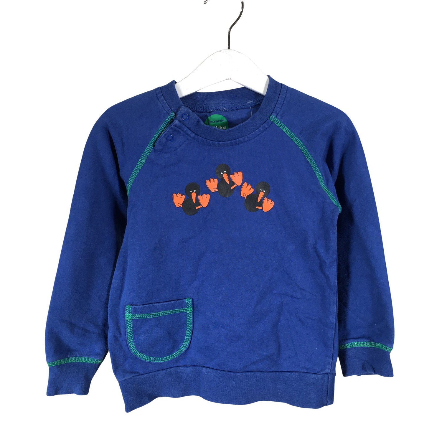  Paita  Collegepaita, koko 98 - 104  Aarikka 