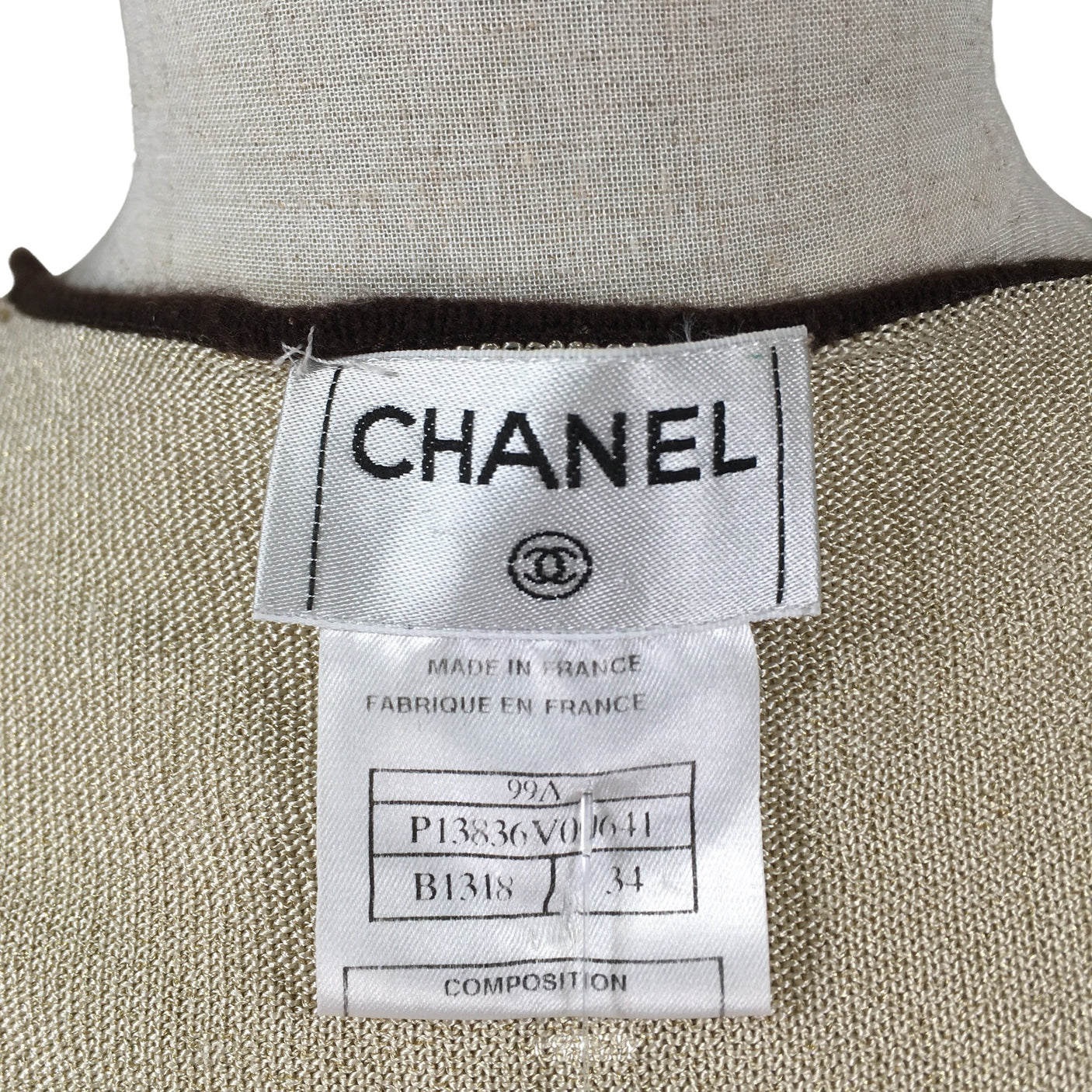 Unisex Chanel - Neuletakki, koko 36 -  (3)