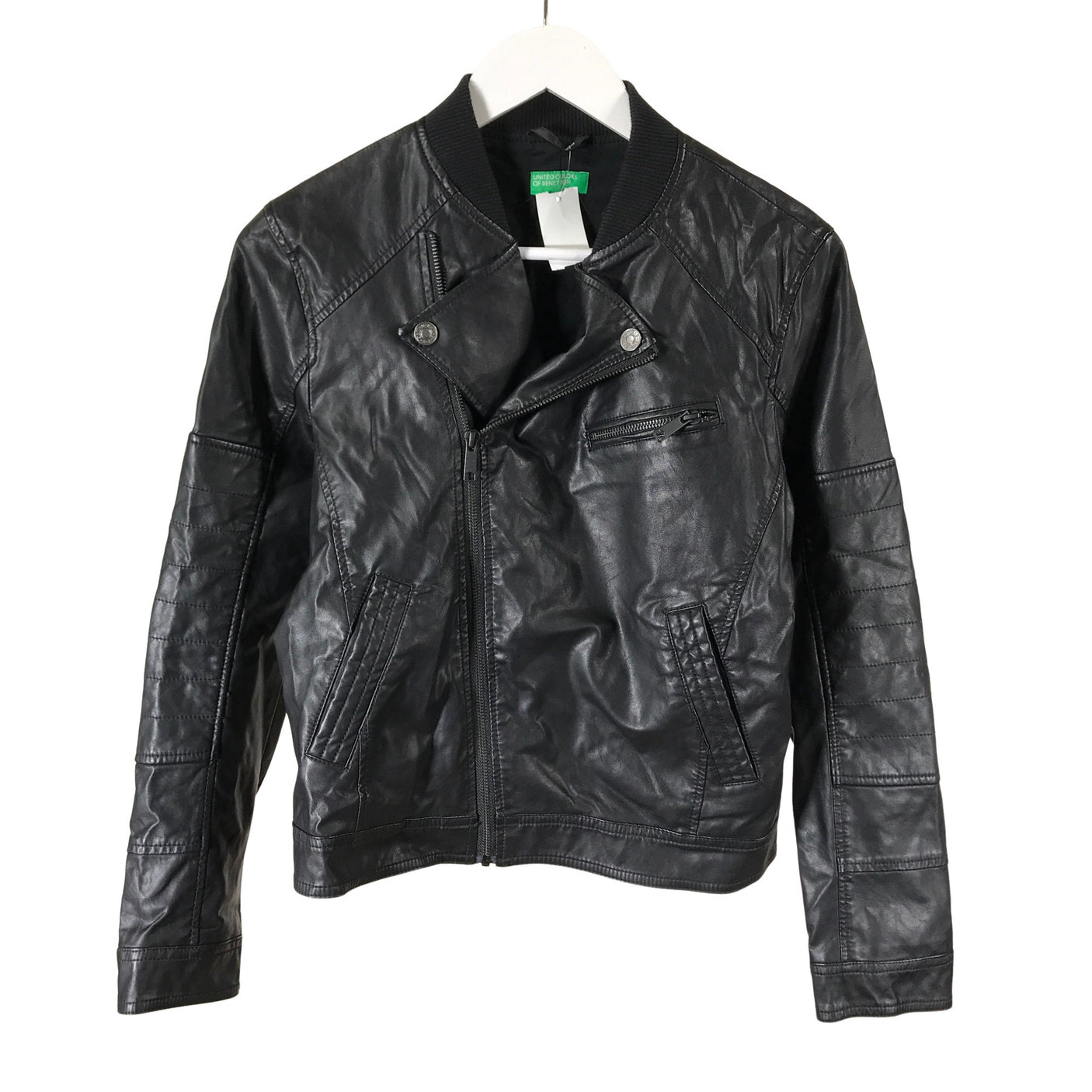 Unisex Benetton - Nahkatakki, koko 158 - 164 -  (1)