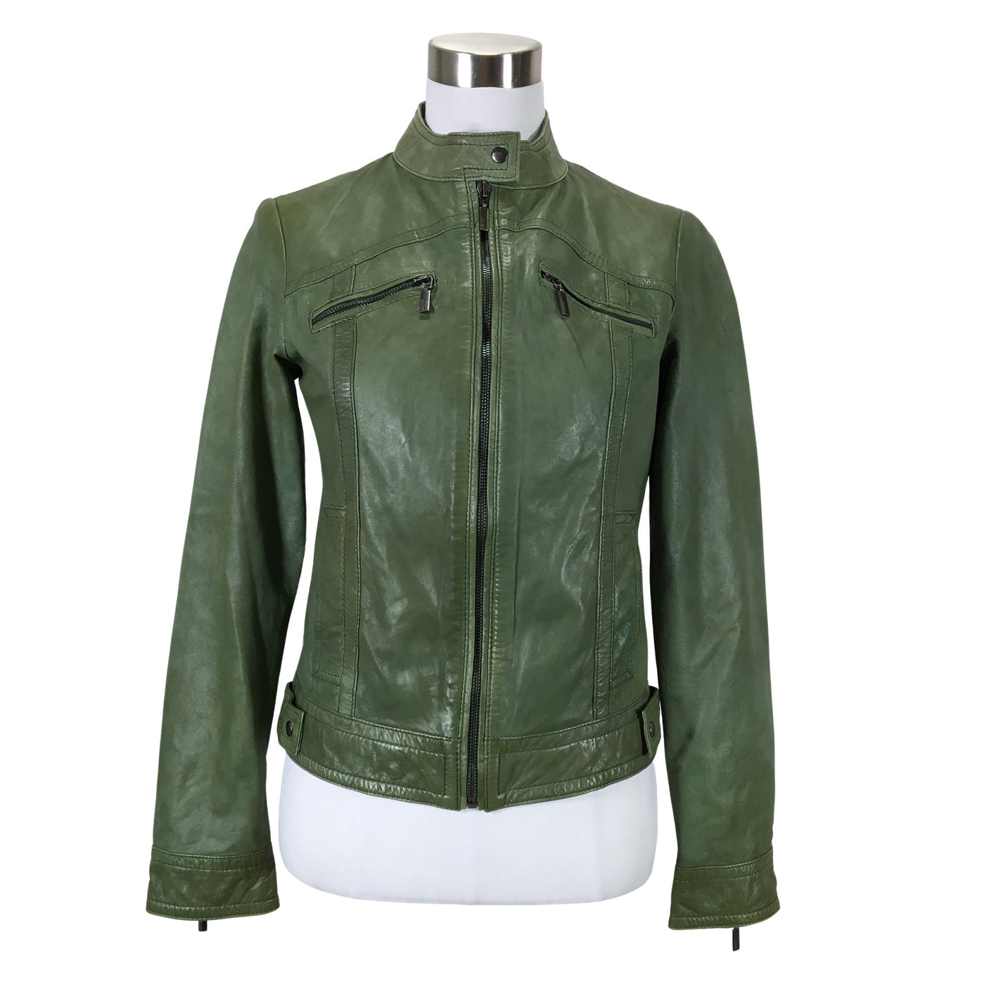 Unisex Esprit - Nahkatakki, koko 36 -  (1)