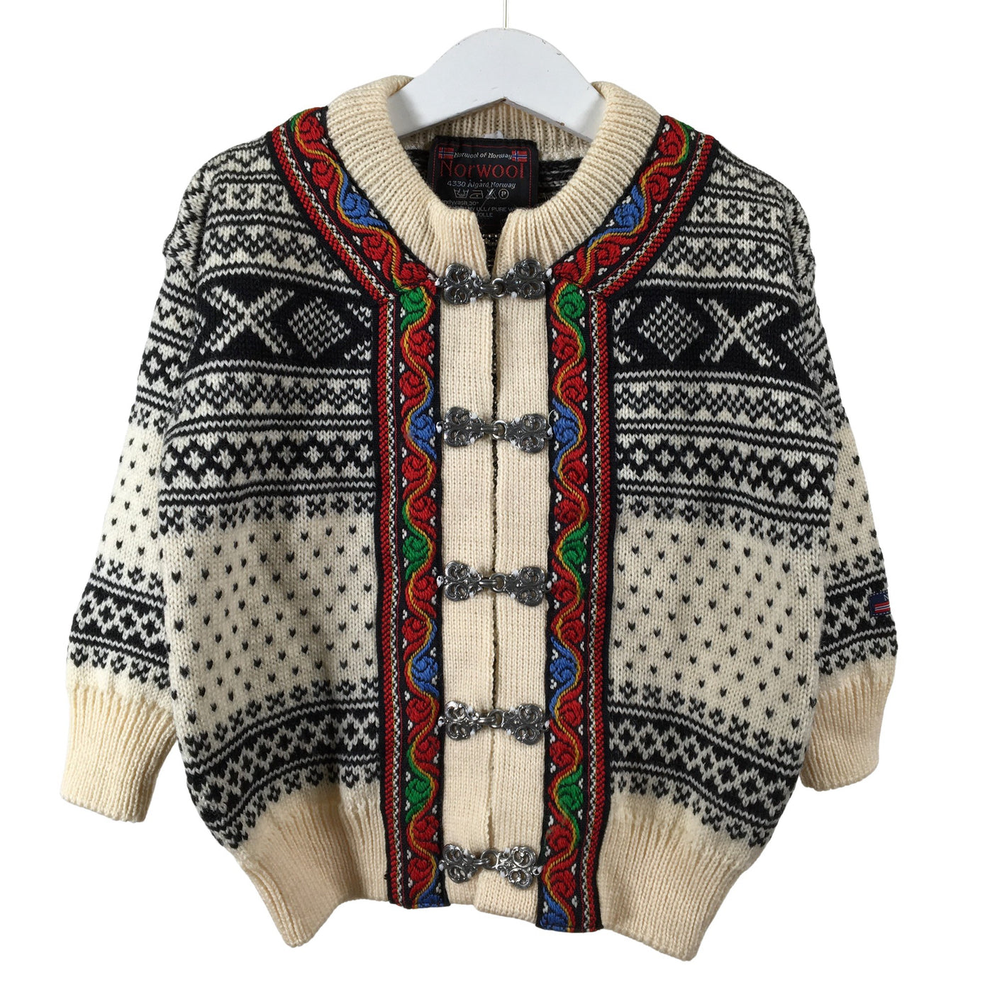 Unisex Norwool - Neuletakki, koko 92 - 98 -  (1)