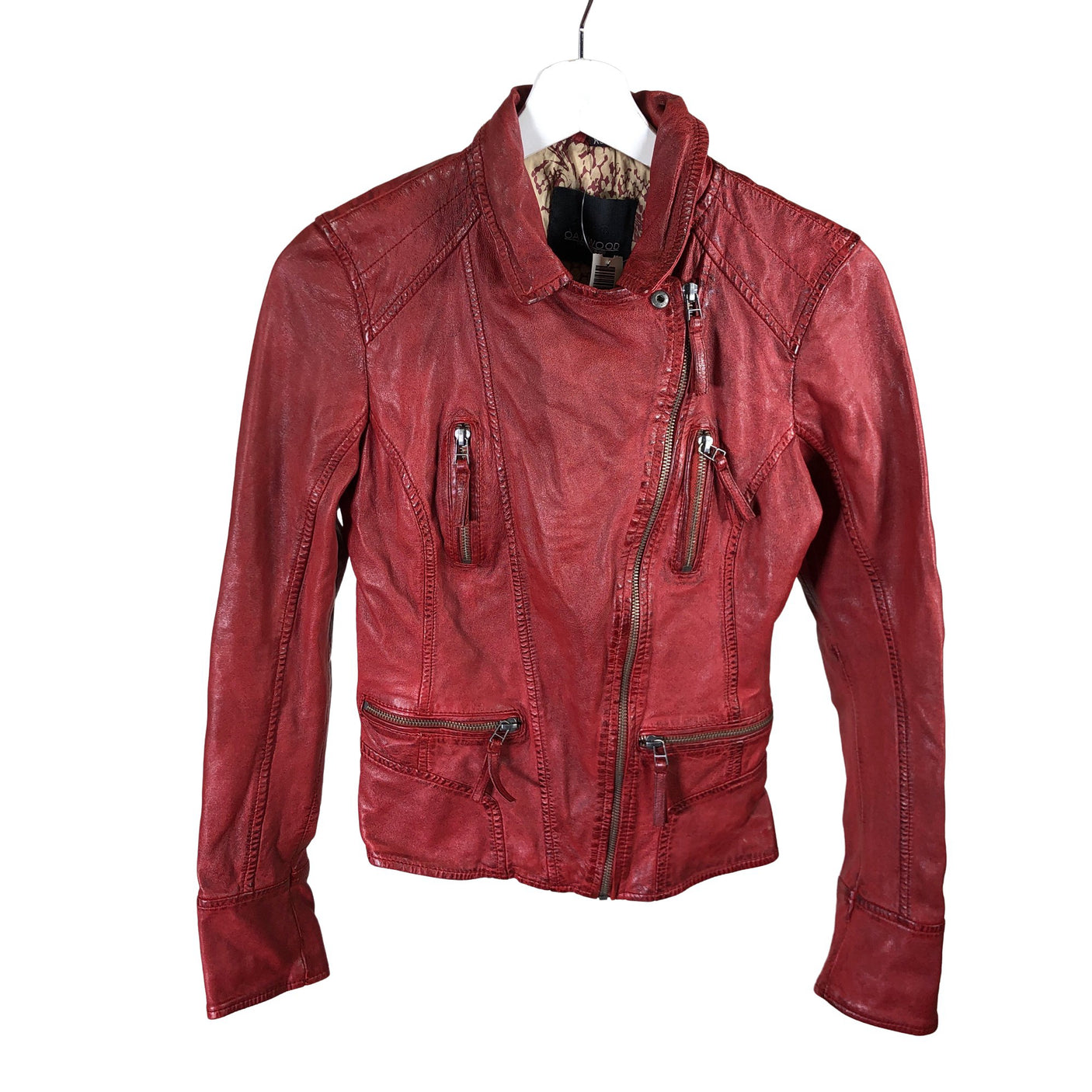 Unisex Oakwood - Nahkatakki, koko 34 -  (1)