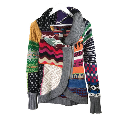 Unisex Desigual - Neuletakki, koko 38 -  ()