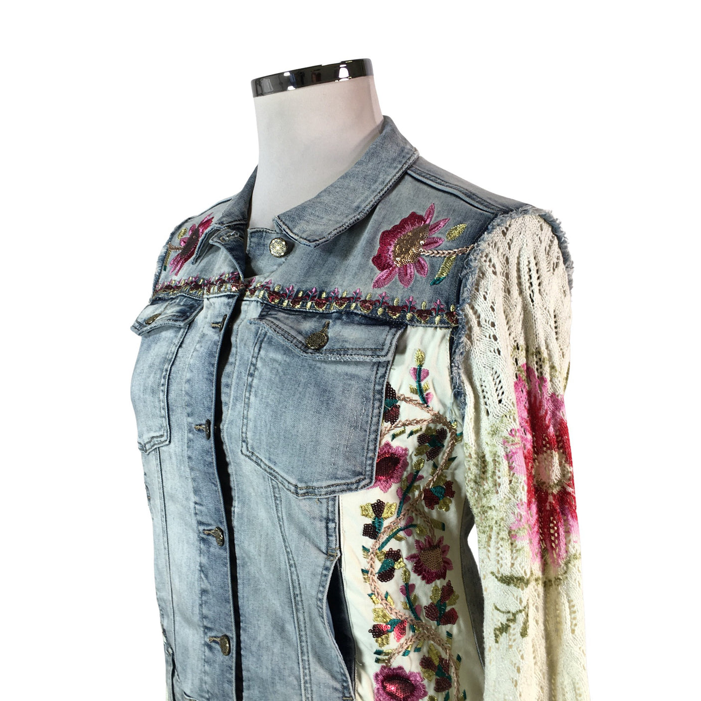 Unisex Desigual - Farkkutakki, koko 42 -  (3)