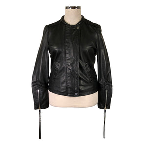 Unisex IKKS - Nahkatakki, koko 42 -  (1)