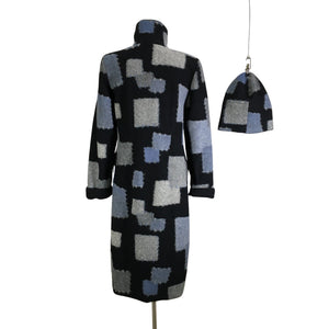 Unisex Annikki Karvinen - Villakangastakki, koko 36 -  (2)