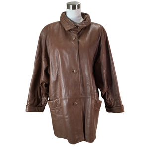 Unisex Friitala - Nahkatakki, koko 40 -  (1)