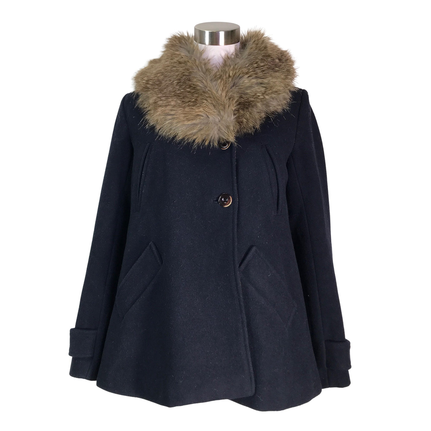 Unisex Parka London - Villakangastakki, koko 34 -  (1)