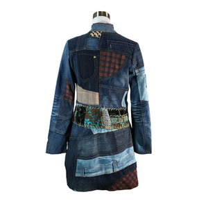 Unisex Desigual - Farkkutakki, koko 38 -  (2)