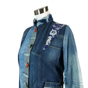 Unisex Desigual - Farkkutakki, koko 38 -  (3)