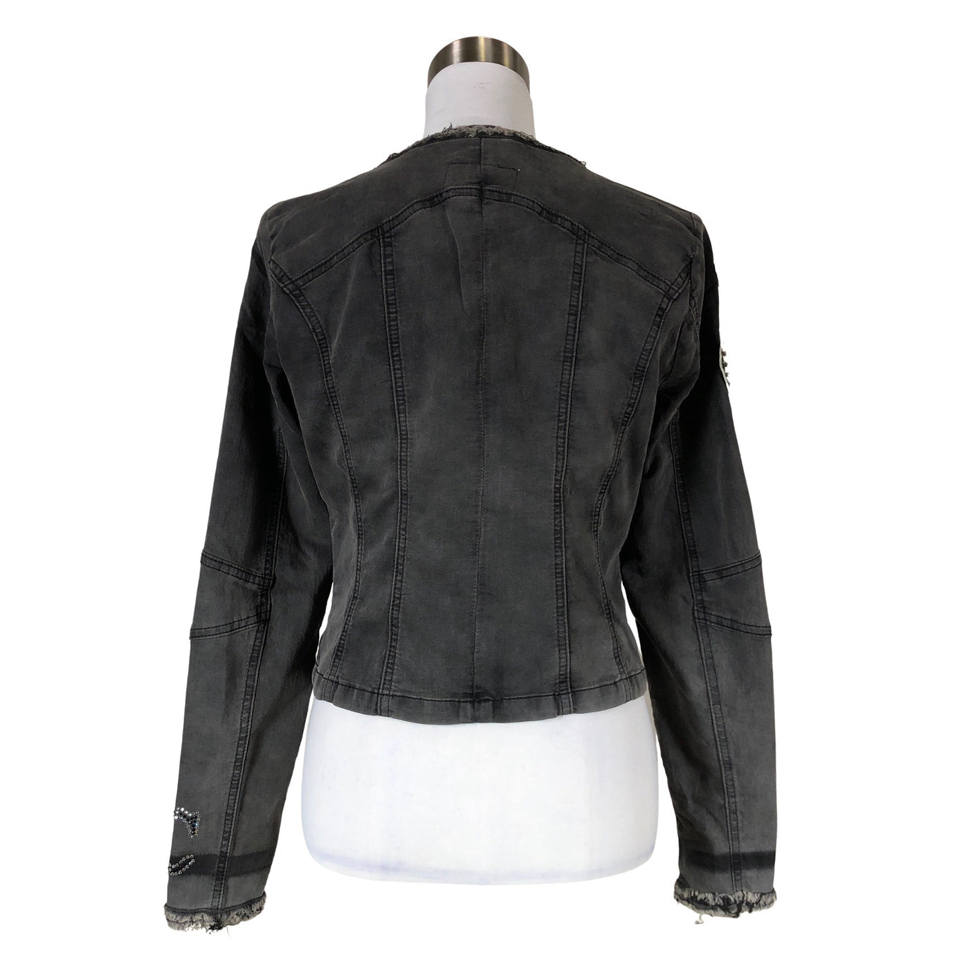 Unisex Cream - Farkkutakki, koko 38 -  (2)