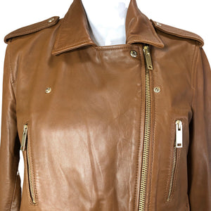 Unisex Massimo Dutti - Nahkatakki, koko 42 -  (3)