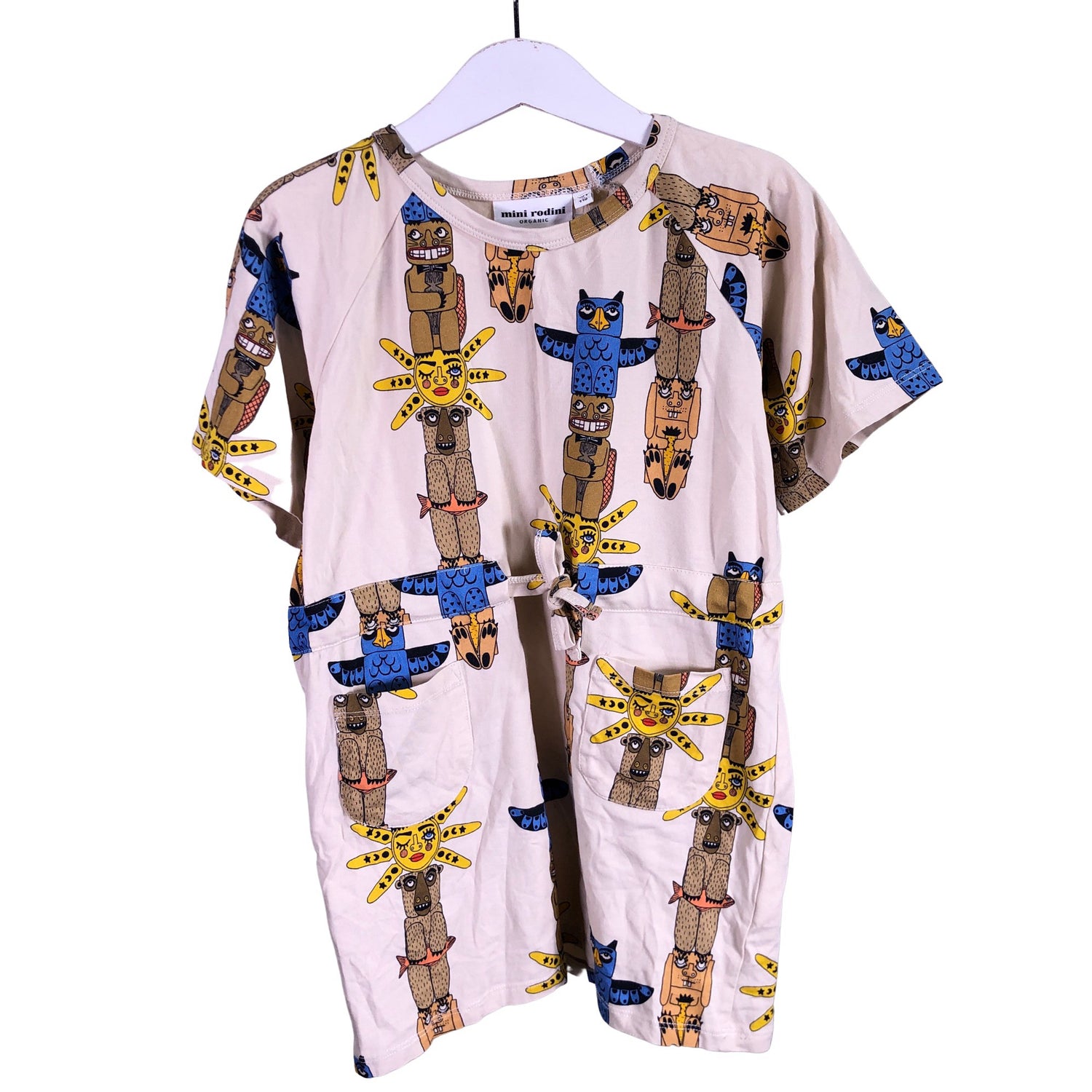  Mekko  Trikoomekko, koko 104 - 110  Mini Rodini 