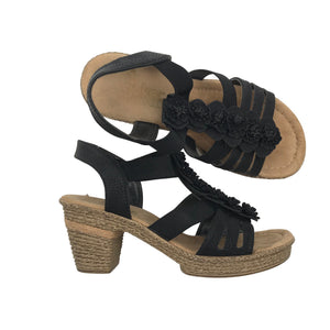 Unisex Rieker - Korolliset sandaalit, koko 36 -  (1)