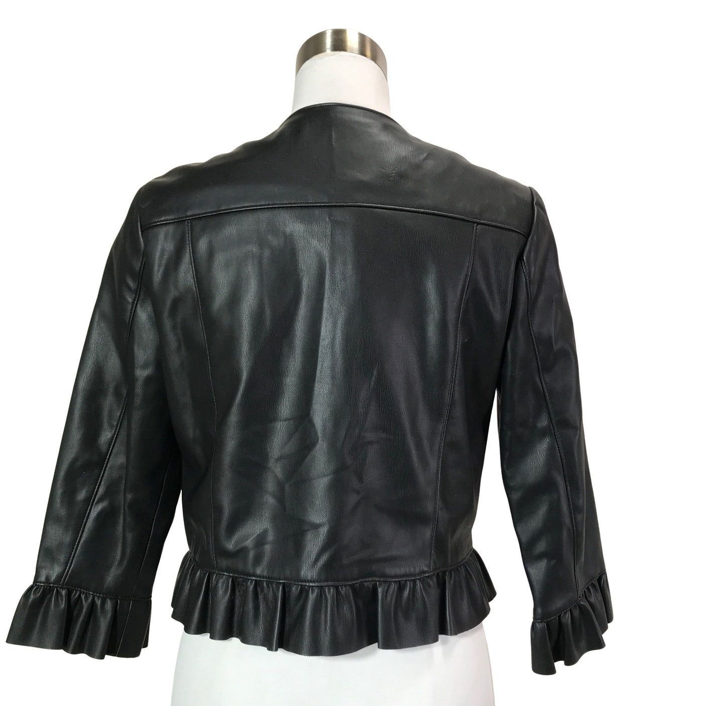 Unisex Zara - Nahkatakki, koko 40 -  (2)