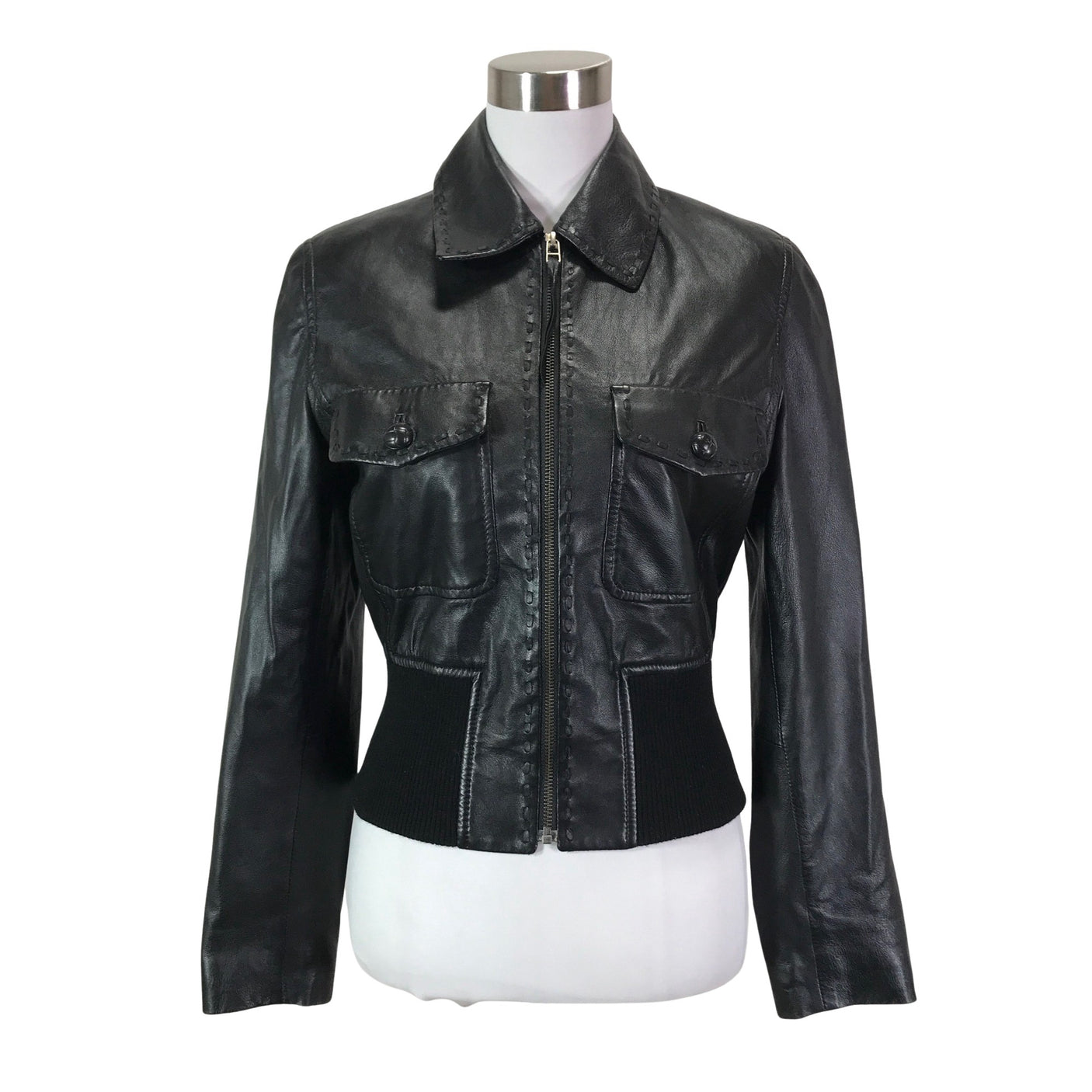 Unisex Ril's - Nahkatakki, koko 34 -  (1)