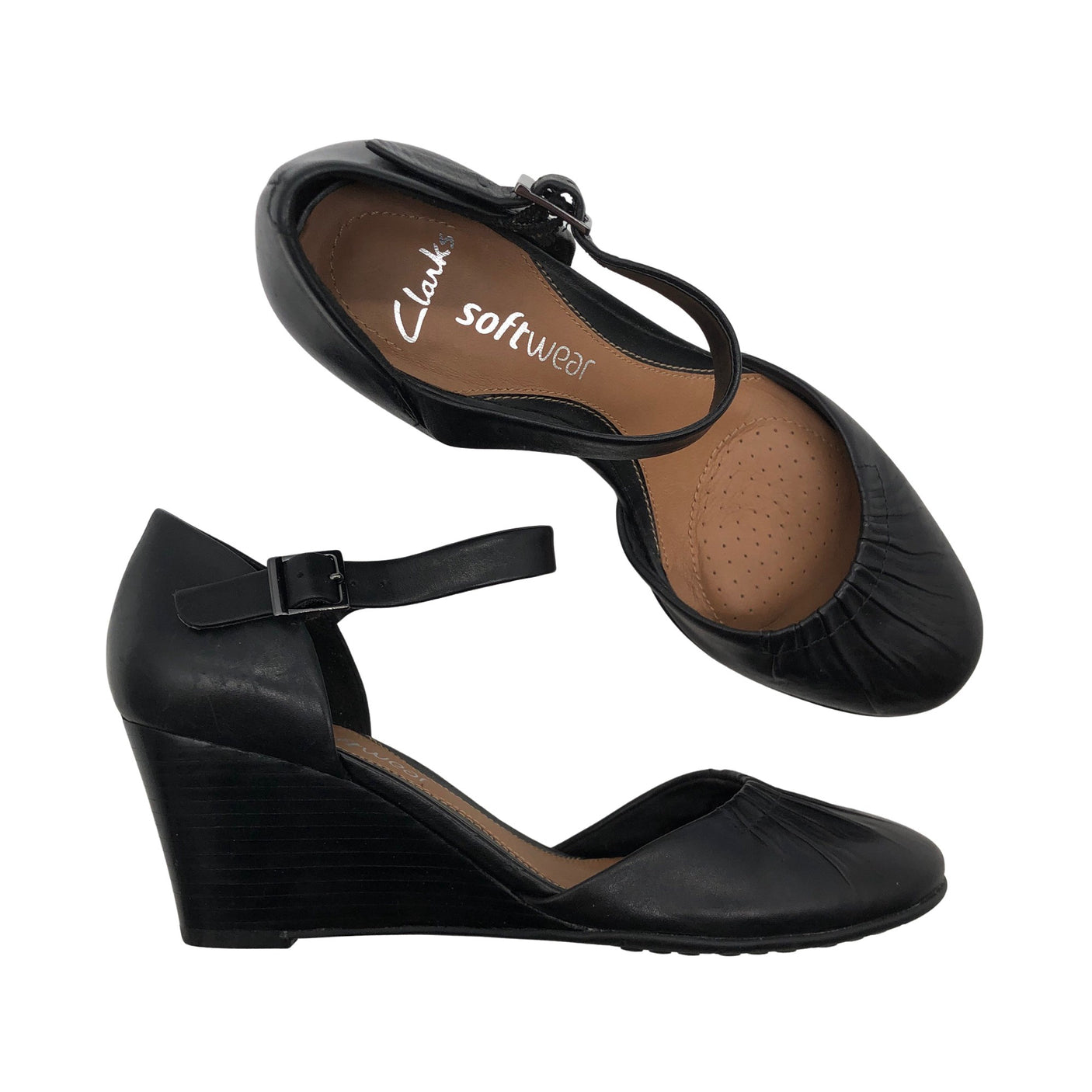 Unisex Clarks - Kiilakorkosandaalit, koko 38 -  (1)
