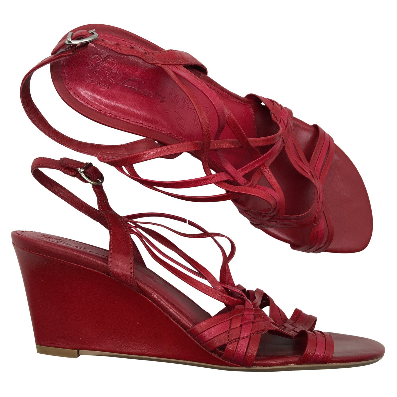  Kiilakorkosandaalit  Kiilakorkosandaalit, koko 39  Clarks 