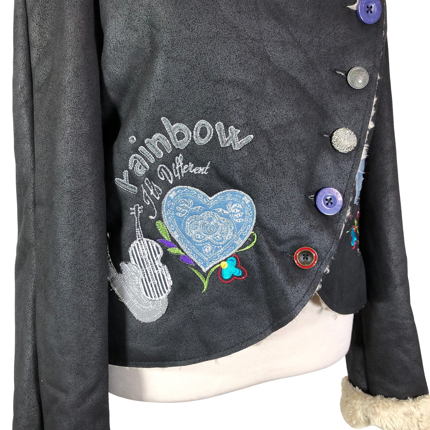  Nahkatakki  Nahkatakki, koko 46  Desigual 