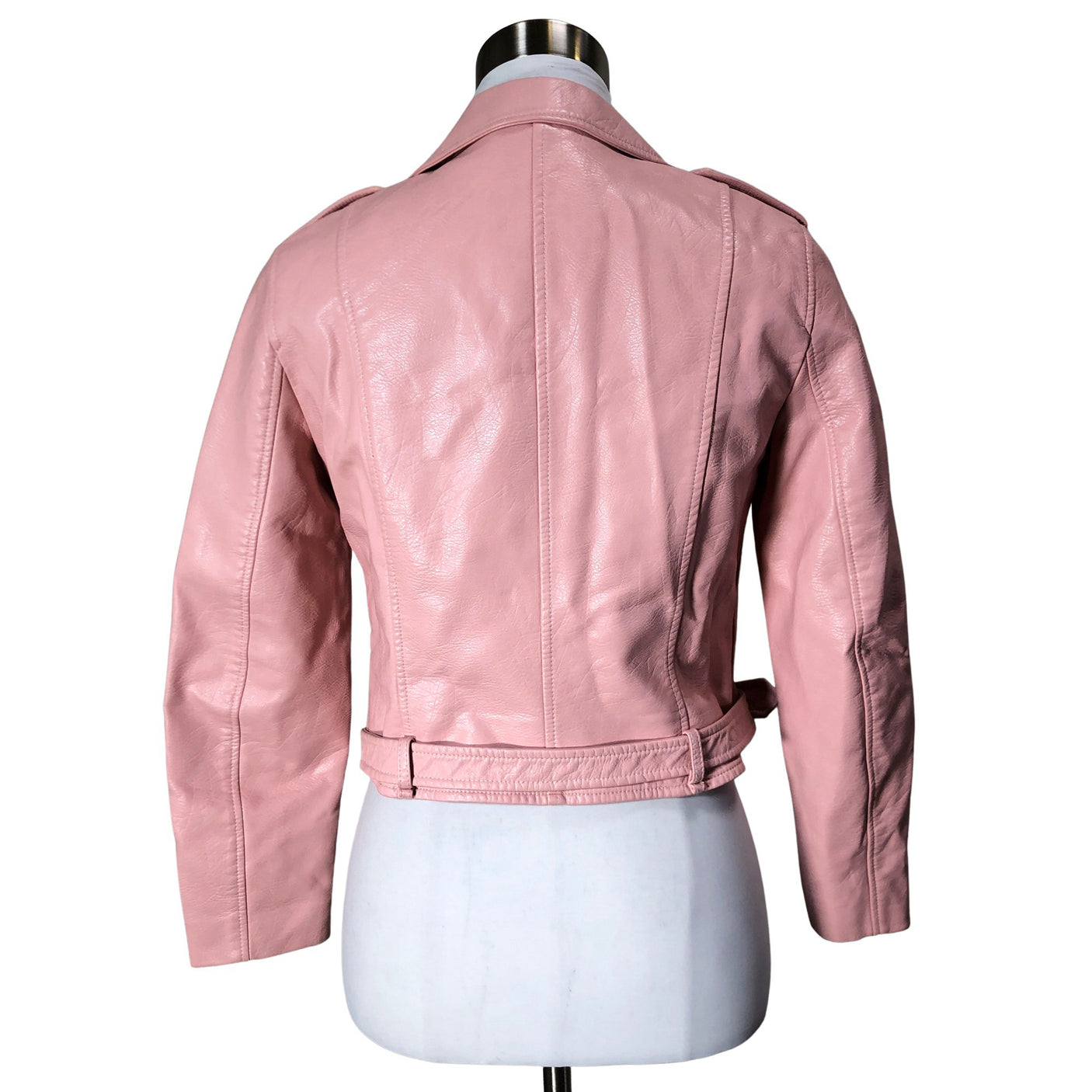 Unisex Zara - Nahkatakki, koko 38 -  (2)