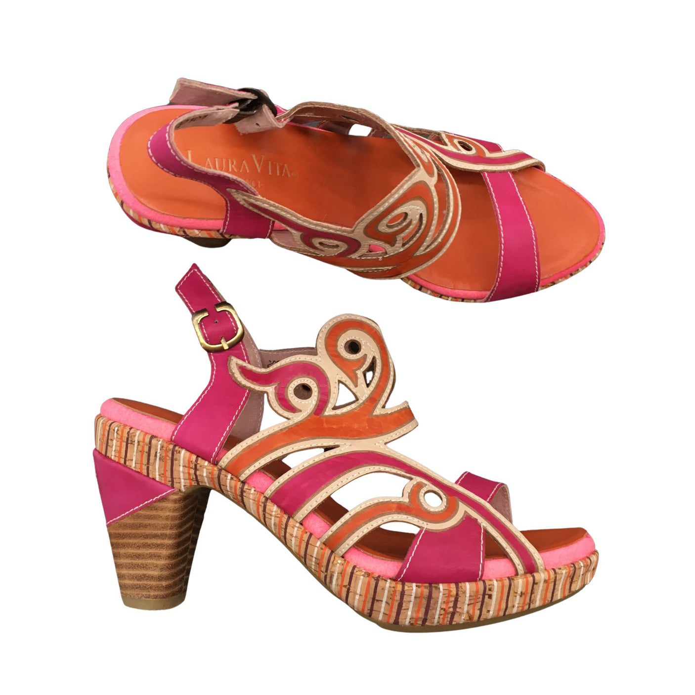 Korolliset sandaalit, koko 41