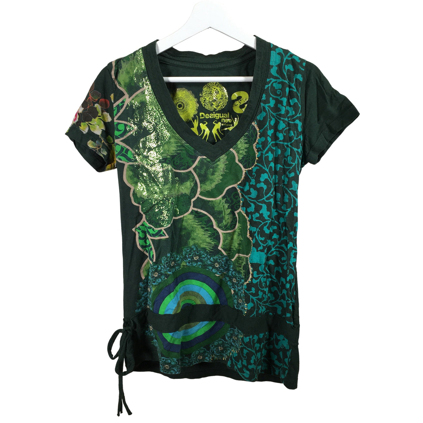 Unisex Desigual - T-paita, koko 42 -  (1)