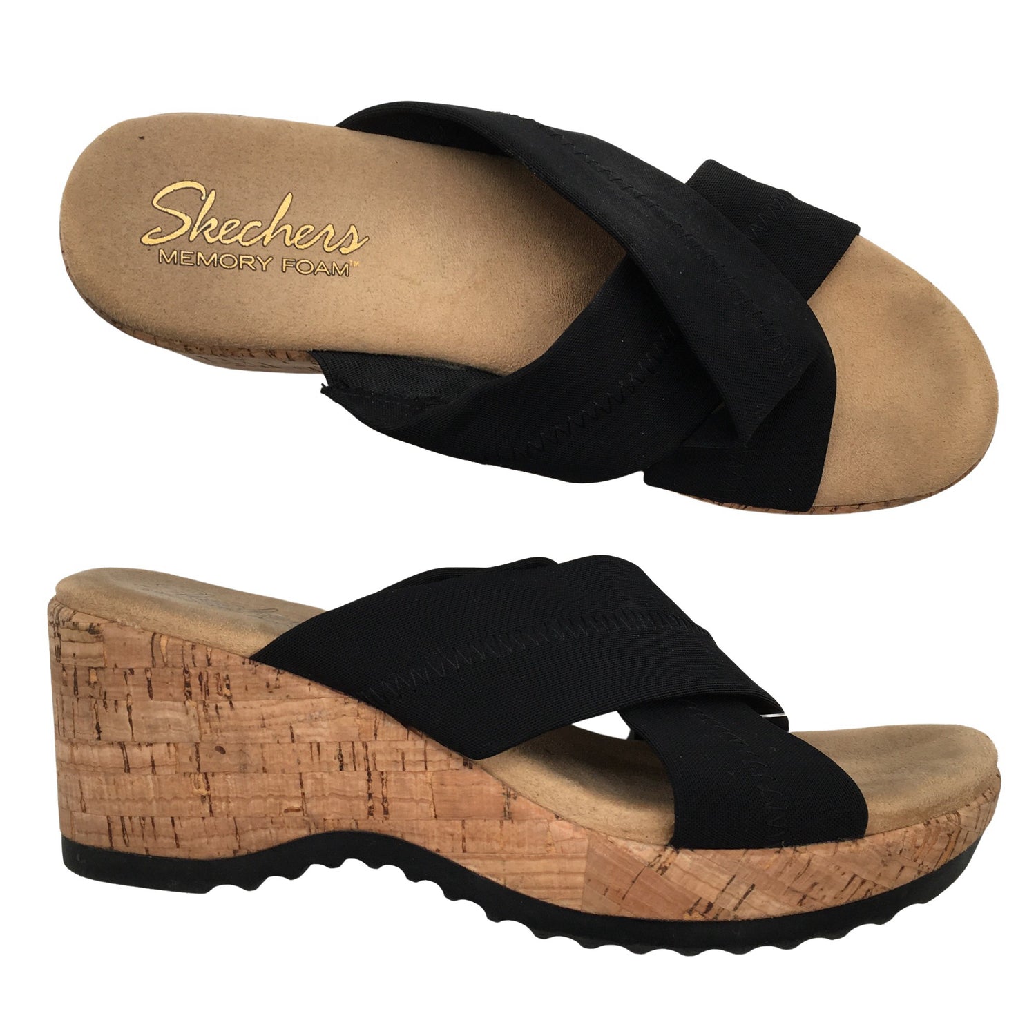  Kiilakorkokengät  Kiilakorkokengät, koko 40  Skechers 