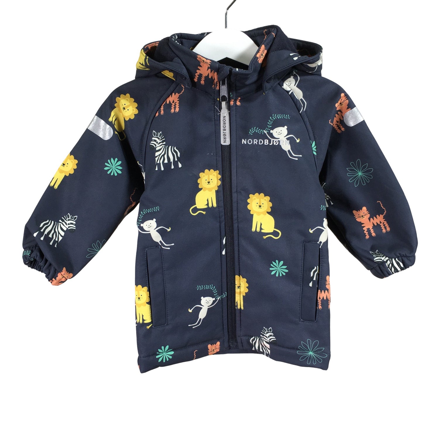  Välikausitakki  Softshell-takki, koko 74 - 80  Nordbjørn 
