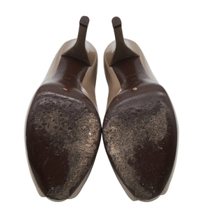 Avokärkiset korkokengät, koko 35