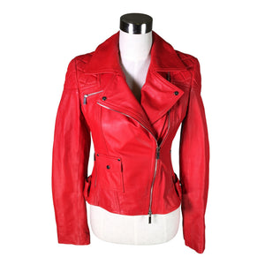 Unisex Karen Millen - Nahkatakki, koko 38 -  (1)