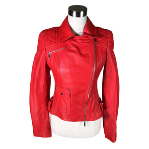 Unisex Karen Millen - Nahkatakki, koko 38 -  (3)