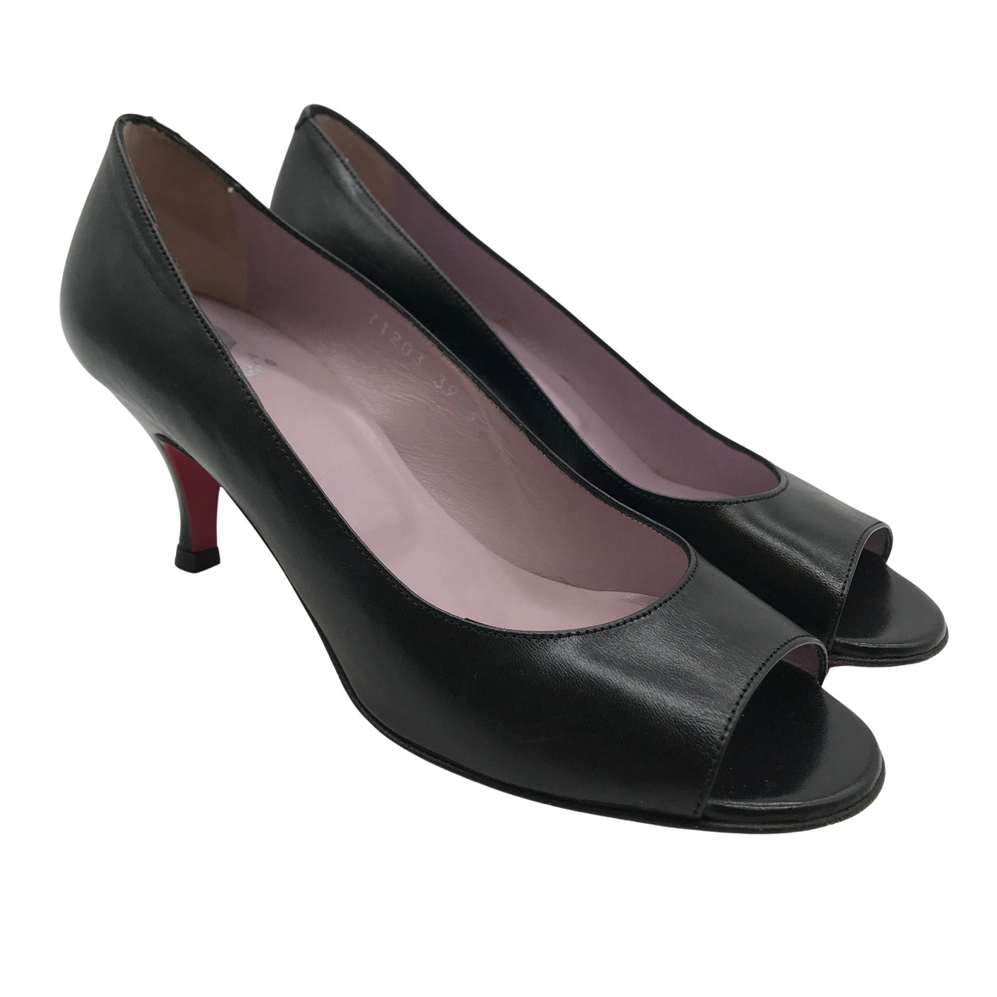 Avokärkiset korkokengät, koko 37