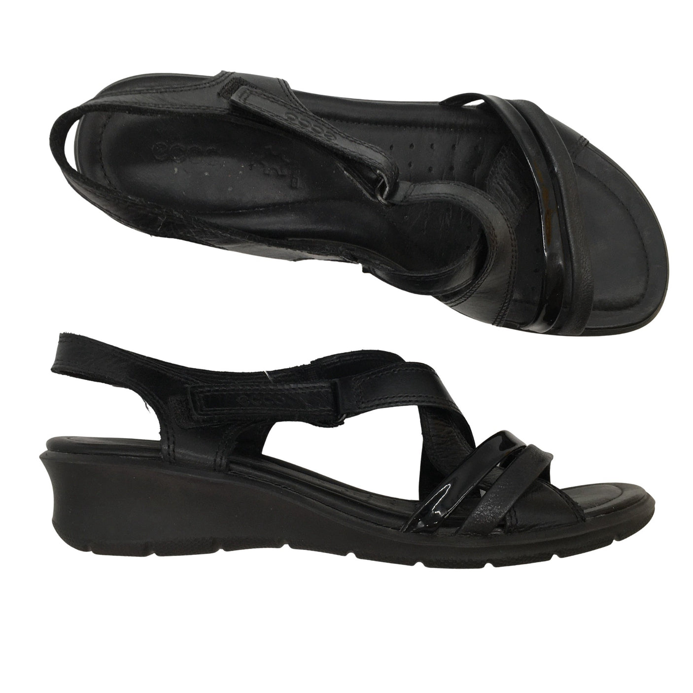 Unisex Ecco - Kiilakorkosandaalit, koko 38 -  (1)