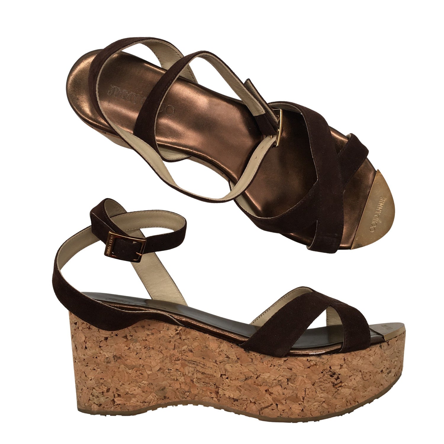  Kiilakorkosandaalit  Kiilakorkosandaalit, koko 37  Jimmy Choo 