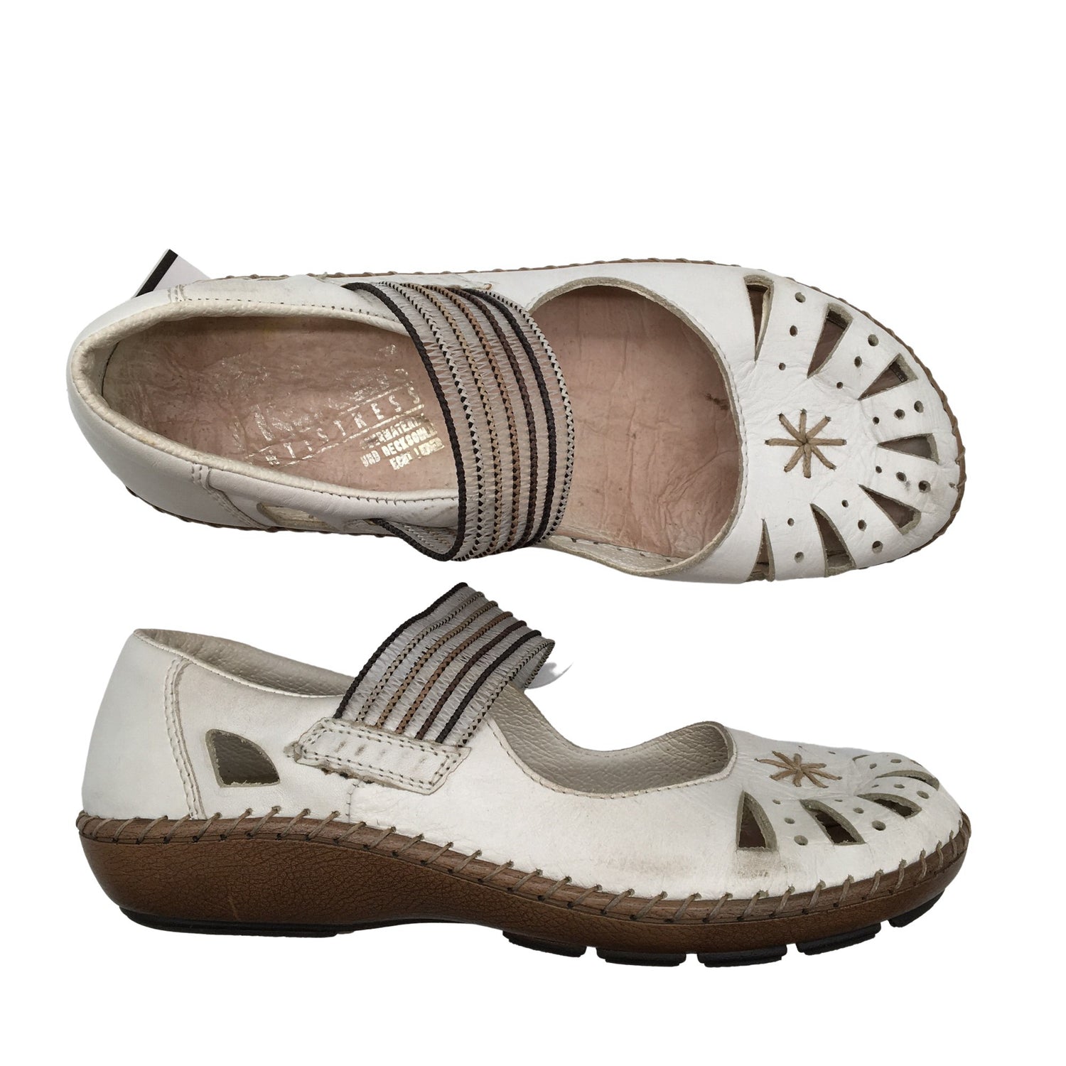  Ballerinat  Ballerinat, koko 36  Rieker 