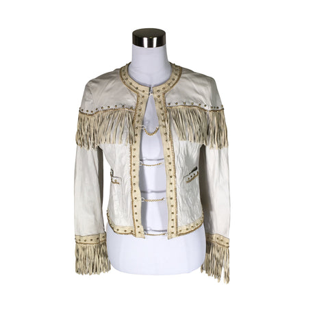 Unisex Roberto Cavalli - Nahkatakki, koko 36 -  ()