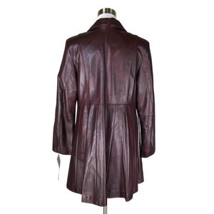 Unisex Mokka-Nappa - Nahkatakki, koko 38 -  (2)