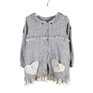 Unisex Creamie - Neuletakki, koko 110 - 116 -  (1)