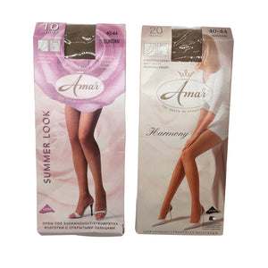 Unisex Amar - Sukkahousut, ohuet, koko 42 -  (1)