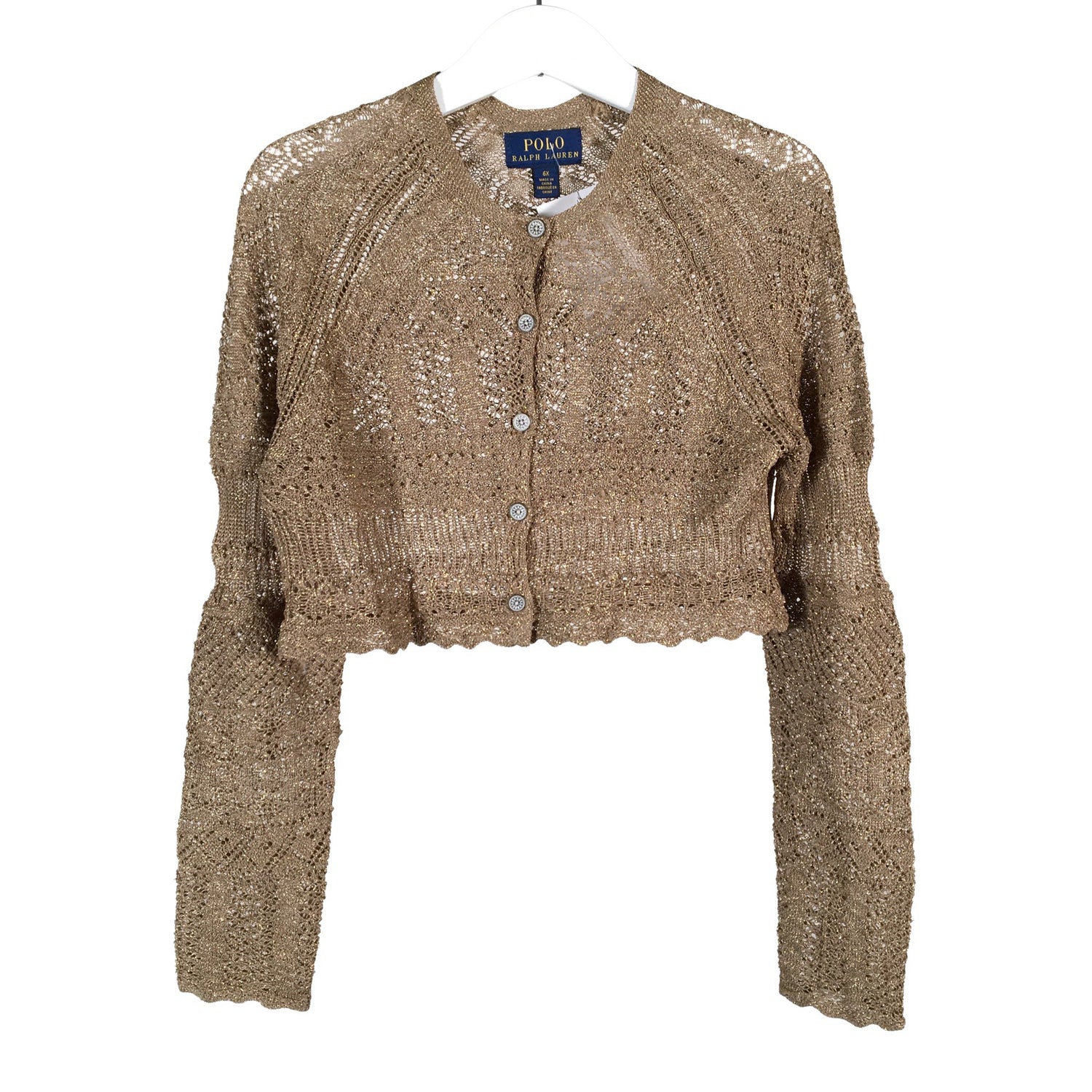  Bolero  Neulebolero, koko 110 - 116  Ralph Lauren 