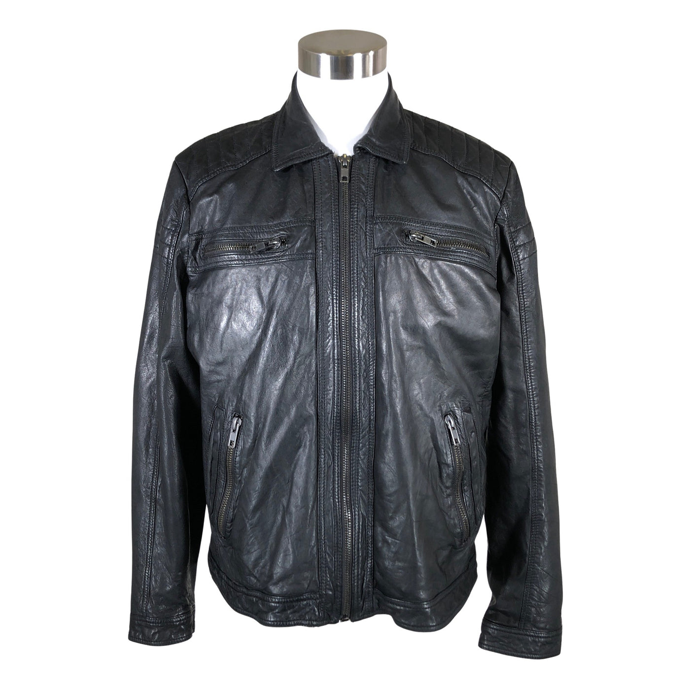 Nahkatakki, koko XXXL