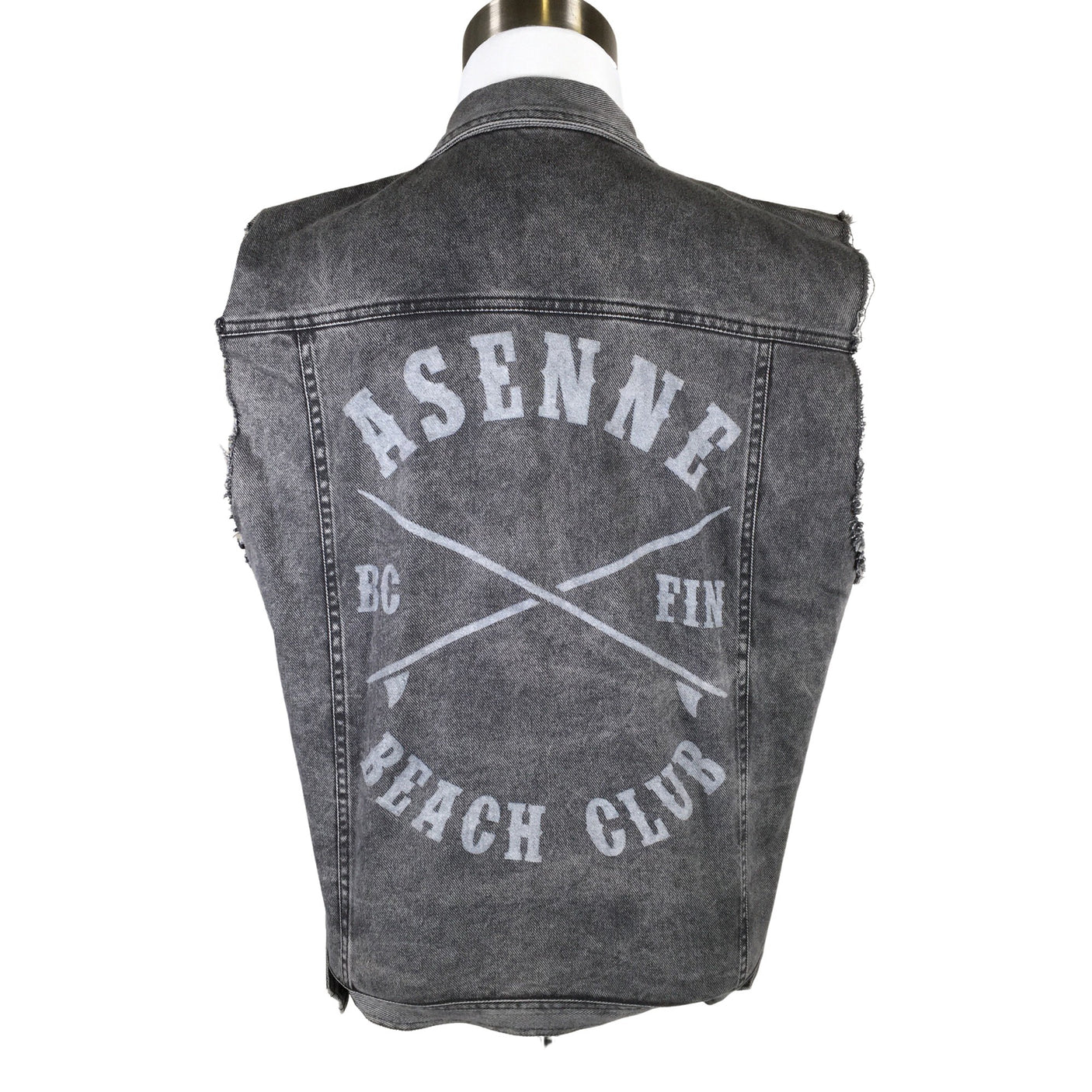 Unisex Asenne - Farkkuliivi, koko L -  (2)