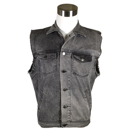 Unisex Asenne - Farkkuliivi, koko L -  ()