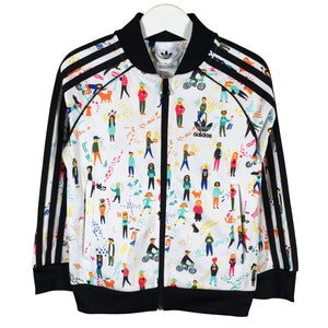 Unisex Adidas - Verryttelytakki, koko 110 - 116 -  (1)